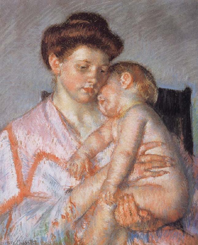 Mary Cassatt Sleeping deeply Child